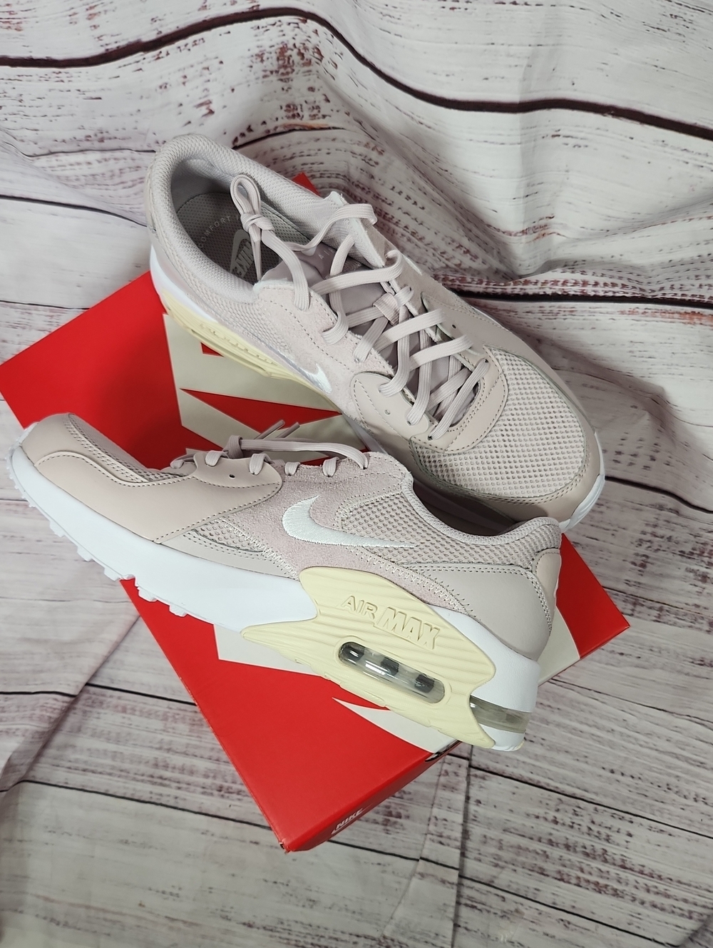 Nike Women’s Air Max Sneakers - Light Pink/Cream